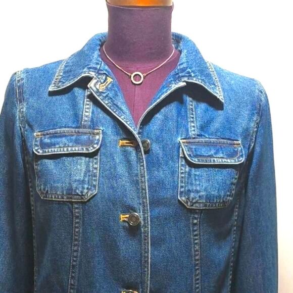 Charter Club Denim Shirt/ Jacket - Picture 3 of 7